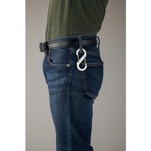 緑十字 S型カラビナ SKD−W ホワイト 88×