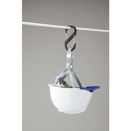 緑十字 S型カラビナ SKTD−BK ブラック 1