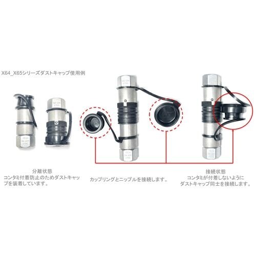 CEJN シリーズ565 カップリング用ダストキャ