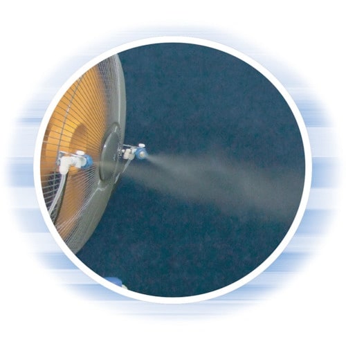 スプレーイング 二流体ミスト冷却キット