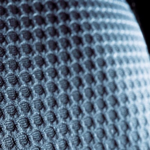 カジメイク 8823 クレーターメッシュVネック半