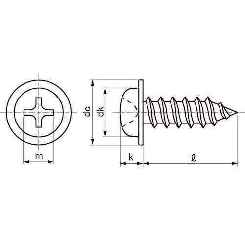 SUNCO ステン(+)AナベWH 2×6 (10