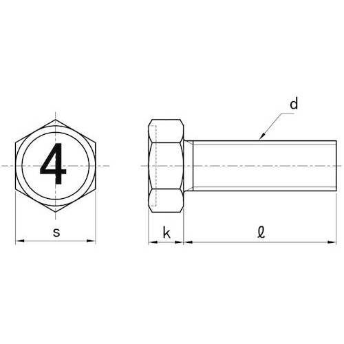 SUNCO 三価ホワイト(4)小形アプセット 10