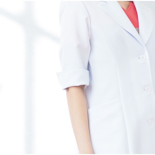 FOLK 女医Drコート ホワイト 3L