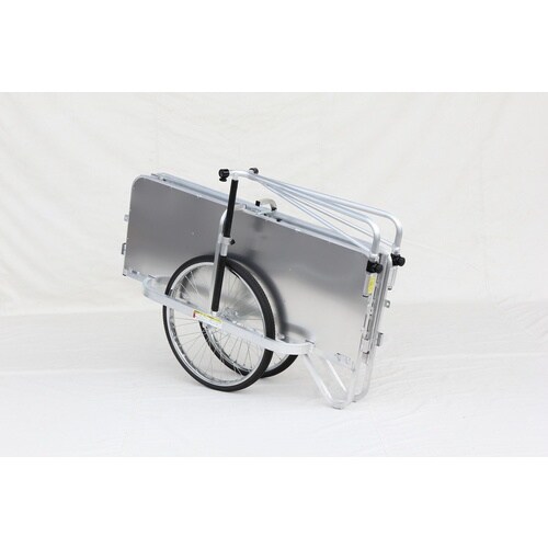 HARAX 折り畳み式大型リヤカー全面パネル付 コ