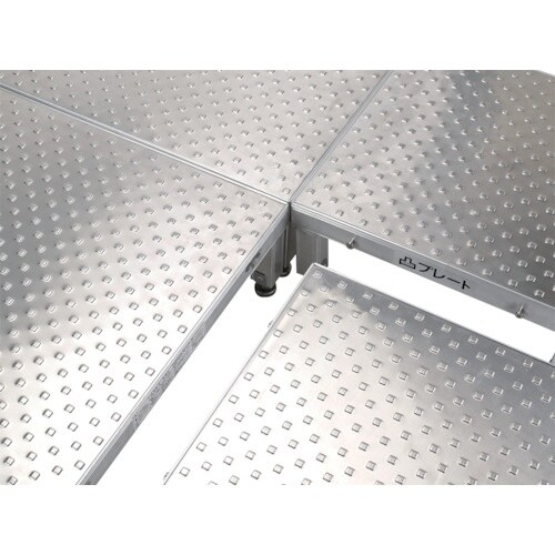 アルインコ 低床作業台(連結式・凸プレート) LF