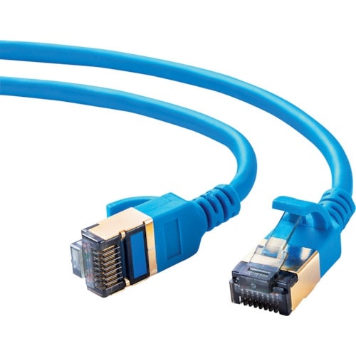 SANWA カテゴリ8細径LANケーブル