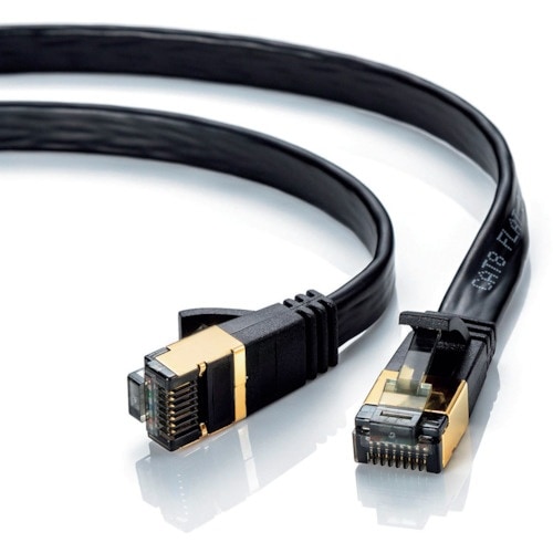 SANWA カテゴリ8フラットLANケーブル