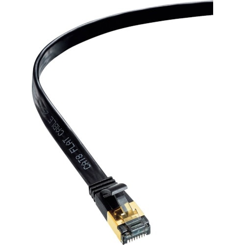 SANWA カテゴリ8フラットLANケーブル