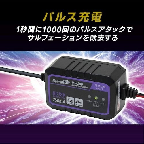 Meltec 全自動パルス充電器