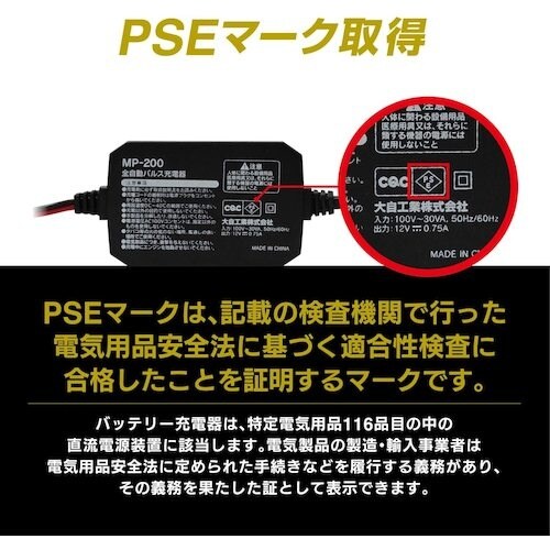 Meltec 全自動パルス充電器