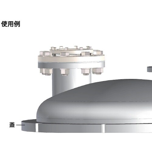 MONOVATE フランジ型のぞき窓 10K50A