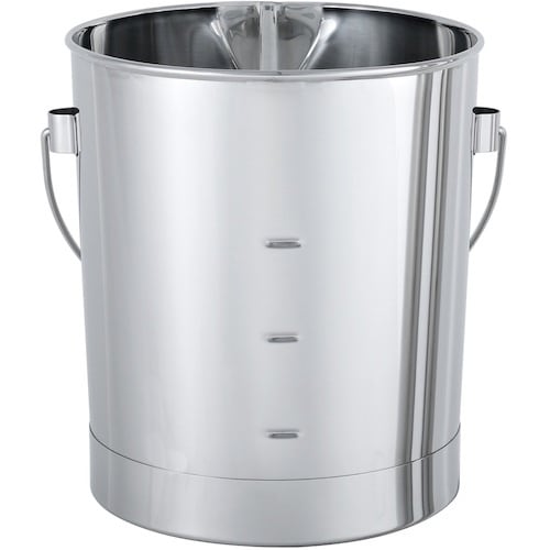 MONOVATE ステンレスバケツ目盛付(注ぎ口付