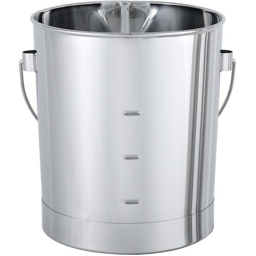 MONOVATE ステンレスバケツ目盛付(注ぎ口付