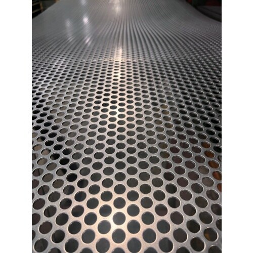 TRUSCO 鉄パンチングメタル1.6t D5P8