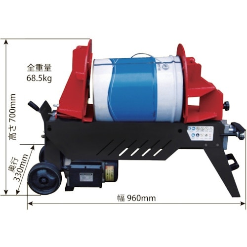 KAZ 電動缶つぶし機 ダブルハンド仕様