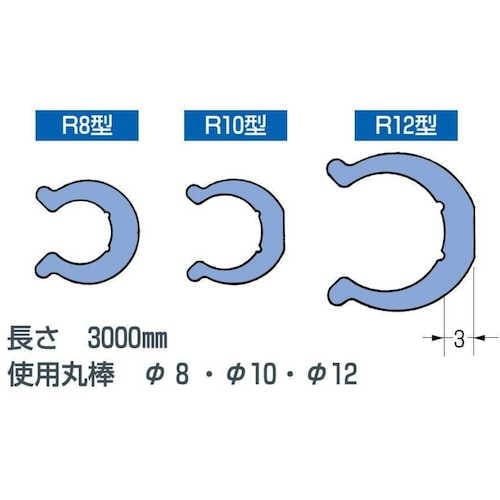 SAXIN ガイドレール R10型レール 3000