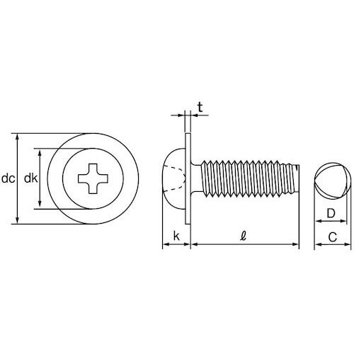 SUNCO ニッケル SタイプナベWH 5×10