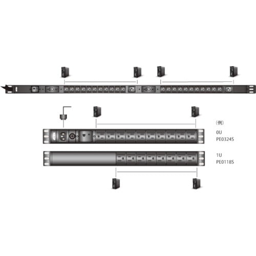 ATEN ベーシックPDU/0U/100V/30A