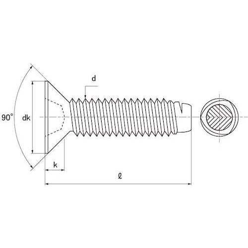 SUNCO SUS410 サンロック(ナベ 6×1