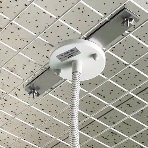 Komy 丸ミラー<目の粗い金網用金具付>440m