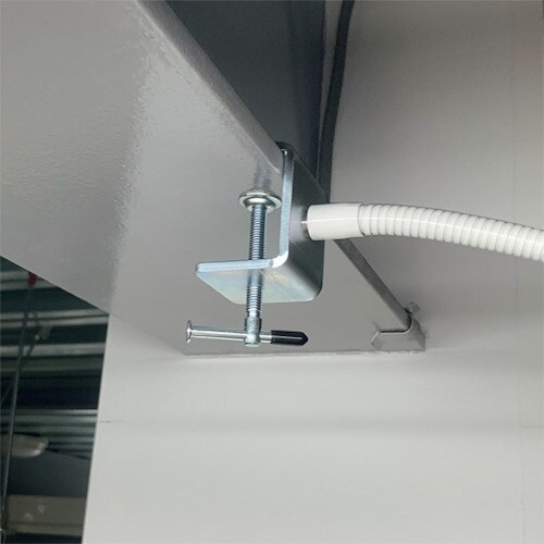 Komy 丸ミラー<平板・H鋼用金具付>440mm