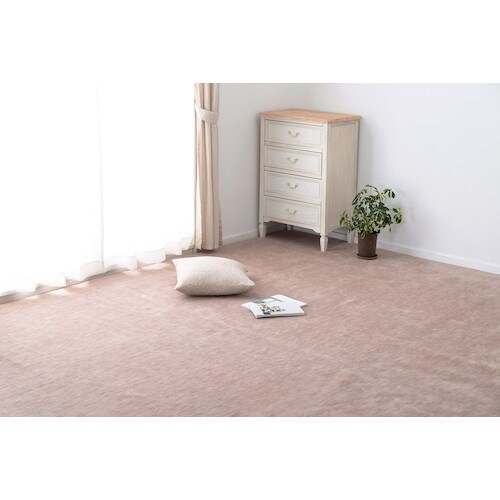 萩原 国産 カットパイル 敷き詰め 折畳カーペット