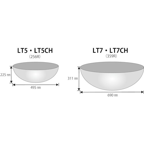 Komy ラミドーム<目の粗い金網用金具付> 49