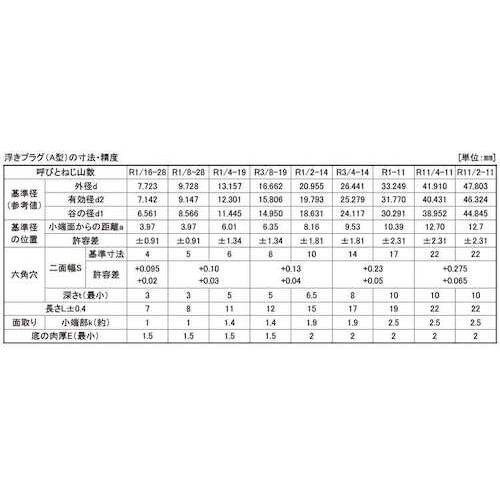 SUNCO プラグA(浮き PT 1/8 (30本