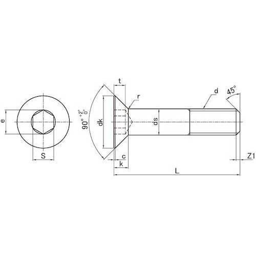 SUNCO サラCAP(細目 P−1.25 10×