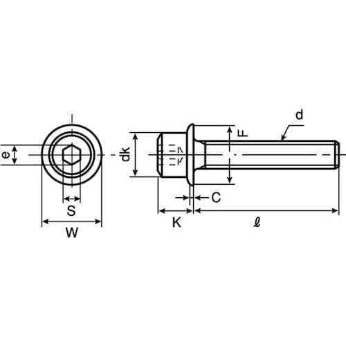 SUNCO フランジソケット 日本ファスナー製 8