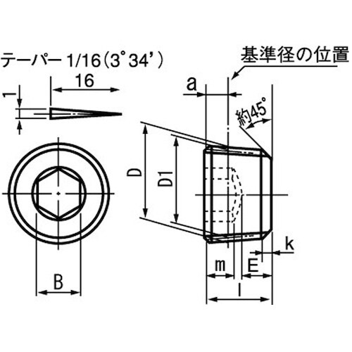 SUNCO SUS316L互省プラグ (浮き GJ