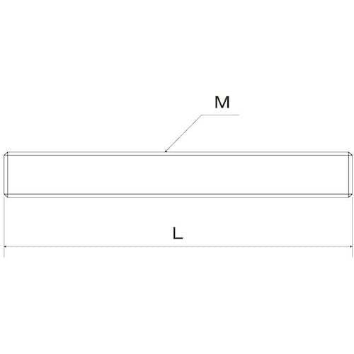 SUNCO ユニクロ 寸切 M36X2000 (1