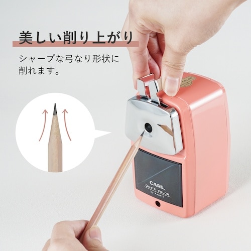 カール 鉛筆削り エンゼル5 プレミアム3 ピンク