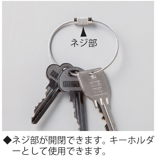 ニッサチェイン ステンレスキーワイヤー(100個入