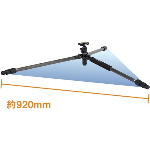 SLIK カーボン三脚 ライトカーボン E63