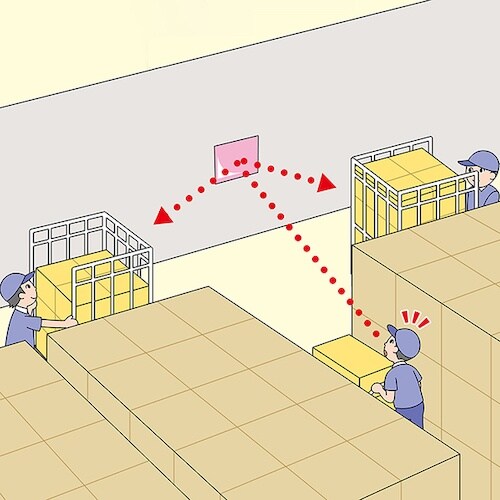Komy FFミラー通路<左右用> 650×485