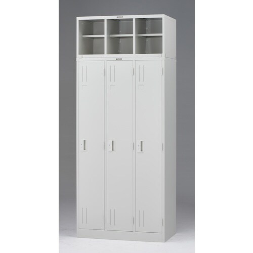 TRUSCO 上置オープンシューズケース中棚付 9