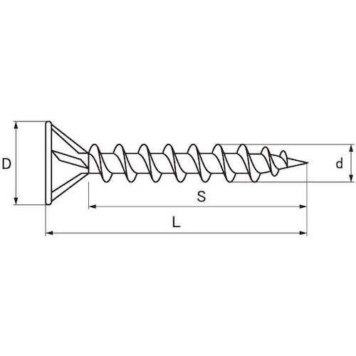 SUNCO SUS410(+)軽天 フレキ 3 X