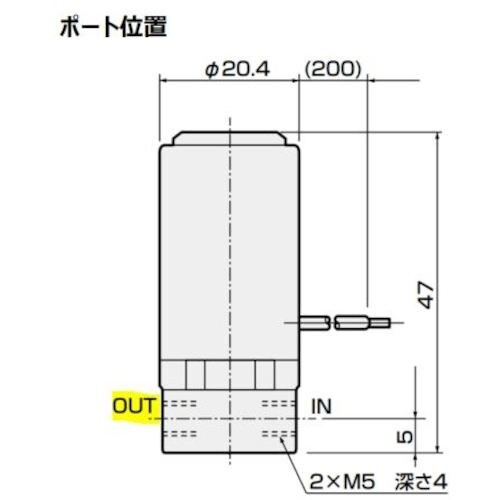 CKD 小形 直動式2ポート電磁弁
