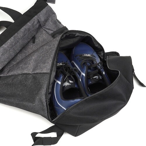 カジメイク アクティブトートリュック20L ヘザー