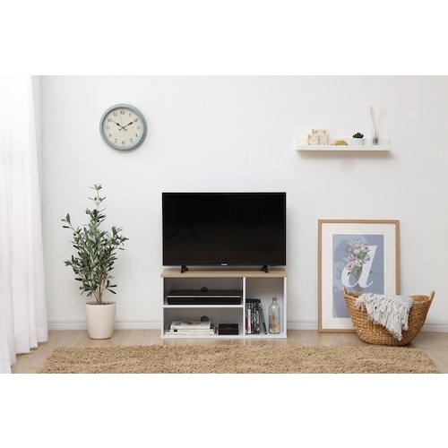 IRIS 281054 オープンテレビ台 シンプル