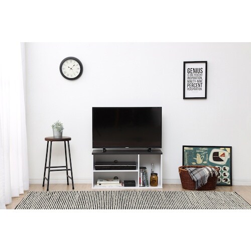 IRIS 281053 オープンテレビ台 シンプル