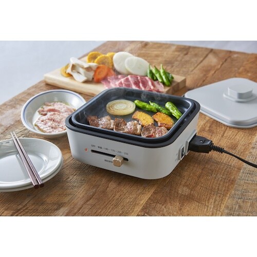 IRIS 517112 グリルなべ 3枚プレート