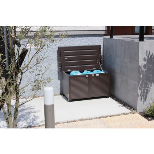 TASSCOM アルミ縁台ストッカー80cm