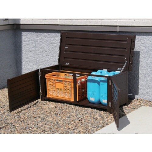 TASSCOM アルミ縁台ストッカー110cm