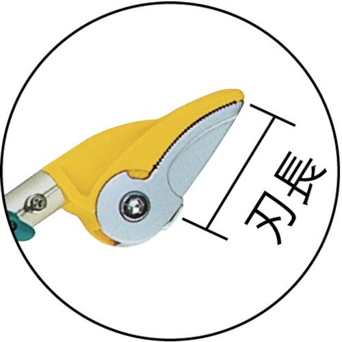 musashi 高枝鋏 ポールスリム2段式 アンビ