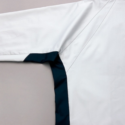 アイトス ニュームービンカット 長袖シャツ シルバ