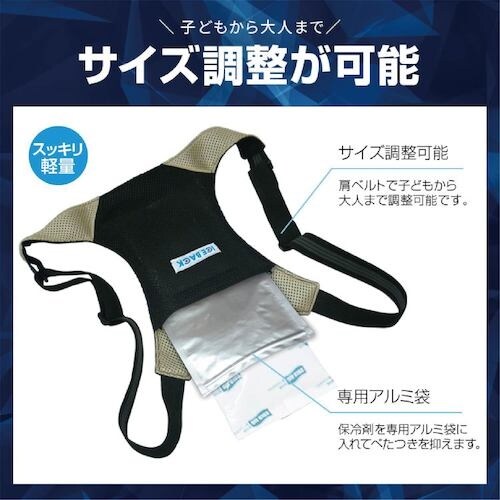 グリーンクロス BR−530アイスバックIIブルー