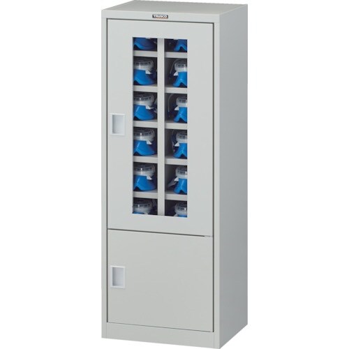 TRUSCO 防塵マスク保管庫 12人用 450×